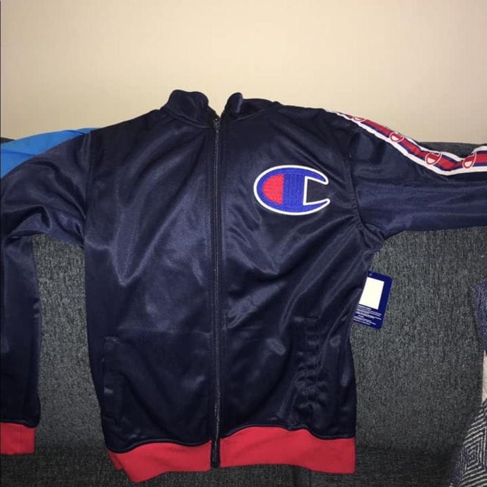 Brand new boys Nike/Champion windbreakers